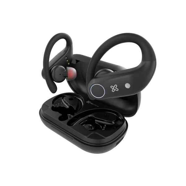 Klip Xtreme – KTE-500BK – Earphones – Para Home audio / Para Portable electronics / Para Tablet / Para Cellular phone – Wireless – TWS 108Hr Negros