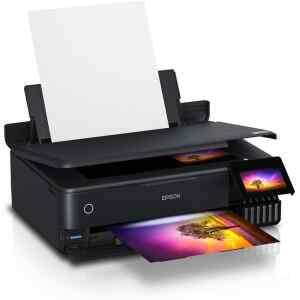 Epson EcoTank L8180 – Impresora multifunción – color – chorro de tinta – A3 (material) – hasta 16 ppm (impresión) – 100 hojas – USB 2.0, LAN, Wi-Fi(n)