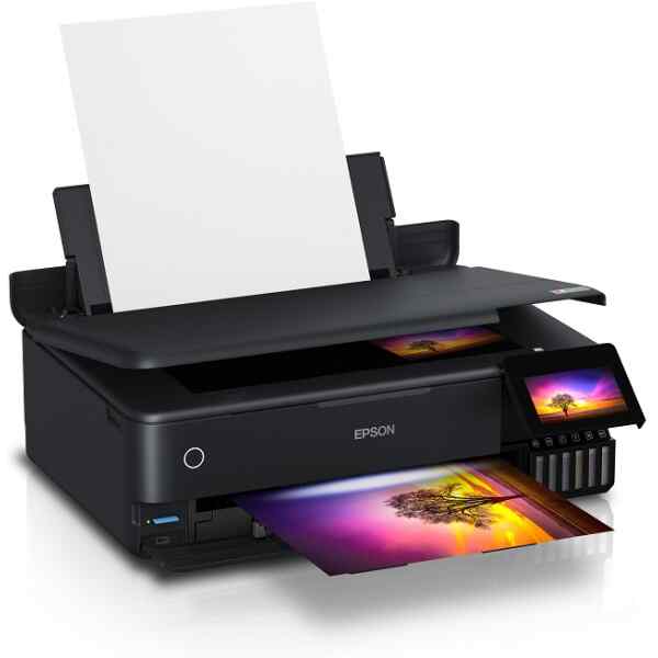 Epson EcoTank L8180 – Impresora multifunción – color – chorro de tinta – A3 (material) – hasta 16 ppm (impresión) – 100 hojas – USB 2.0, LAN, Wi-Fi(n)