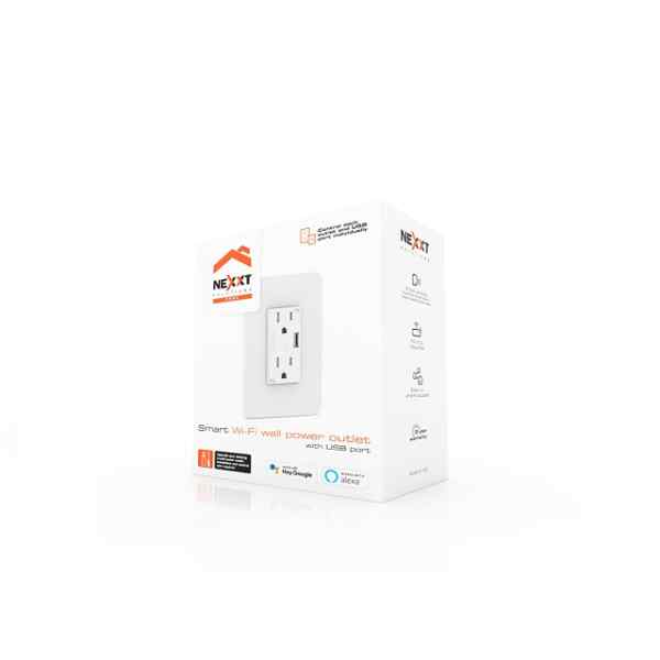 Nexxt Solutions Connectivity – Wall outlet USB