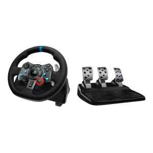 Logitech G29 Driving Force – Juego de volante y pedales – cableado – para PC, Sony PlayStation 3, Sony PlayStation 4