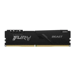 Kingston FURY Beast – DDR4 – módulo – 8 GB – DIMM de 288 contactos – 3200 MHz / PC4-25600 – CL16 – 1.35 V – sin búfer – no ECC – negro