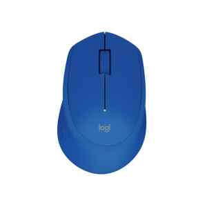 Logitech M280 – Ratón – diestro – óptico – 3 botones – inalámbrico – 2.4 GHz – receptor inalámbrico USB – azul