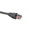 Nexxt – Cable de interconexión – RJ-45 (M) a RJ-45 (M) – 2.1 m – UTP – CAT 5e – moldeado, trenzado – gris