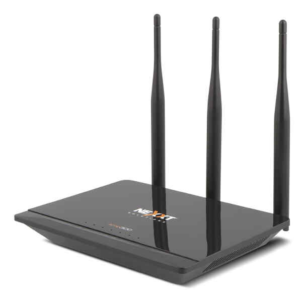 Nexxt Amp 300 – Enrutador inalambrico – conmutador de 4 puertos – 802.11b/g/n – 2,4 GHz