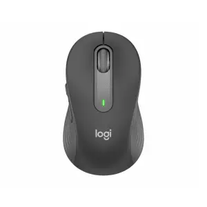Logitech Signature M650 L LEFT – Ratón – tamaño completo – zurdo – inalámbrico – Bluetooth, 2.4 GHz – receptor de USB Logitech Logi Bolt – grafito