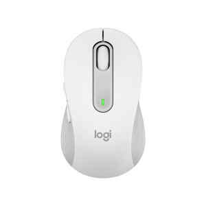 Logitech Signature M650 L – Ratón – tamaño grande – óptico – 5 botones – inalámbrico – Bluetooth, 2.4 GHz – receptor de USB Logitech Logi Bolt – blanco hueso