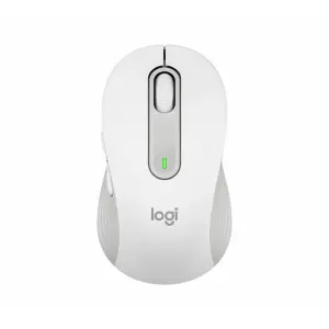 Logitech Signature M650 L – Ratón – tamaño grande – óptico – 5 botones – inalámbrico – Bluetooth, 2.4 GHz – receptor de USB Logitech Logi Bolt – blanco hueso