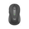 Logitech Signature M650 L – Ratón – tamaño completo – diestro – inalámbrico – Bluetooth, 2.4 GHz – receptor de USB Logitech Logi Bolt – grafito