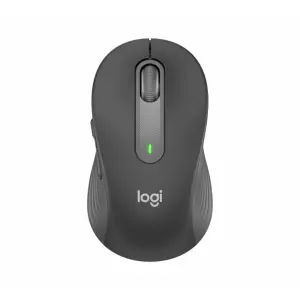 Logitech Signature M650 L – Ratón – tamaño completo – diestro – inalámbrico – Bluetooth, 2.4 GHz – receptor de USB Logitech Logi Bolt – grafito