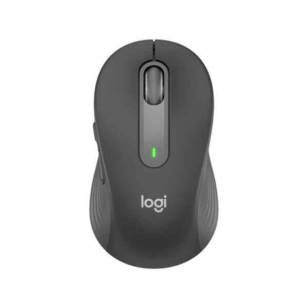 Logitech Signature M650 L – Ratón – tamaño completo – diestro – inalámbrico – Bluetooth, 2.4 GHz – receptor de USB Logitech Logi Bolt – grafito