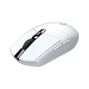 Logitech G G305 – Ratón – óptico – 6 botones – inalámbrico – 2.4 GHz – receptor inalámbrico USB – blanco