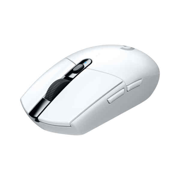 Logitech G G305 – Ratón – óptico – 6 botones – inalámbrico – 2.4 GHz – receptor inalámbrico USB – blanco