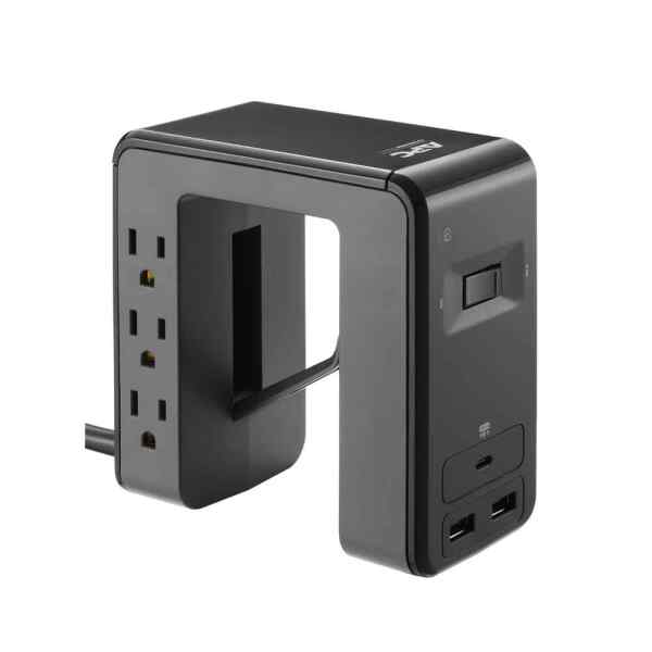 Tomacorriente SurgeArrest Essential PE6U21 CA 120 V conectores de salida 6 1.83m cable negro | APC