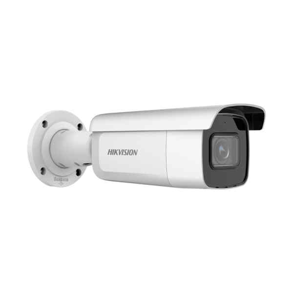 Hikvision Pro Series EasyIP 2.0 Plus with AcuSense DS-2CD2663G2-IZS – Camara de vigilancia de red – bala – contra polvo/vandalismo/agua – color (Dia y noche) – 6 MP – 3200 x 1800 – f14 montaje – iris fijo – motorizado – audio – LAN 10/100 – MJPEG, H.264, H.265, H.265+, H.264+ – DC 12 V / PoE Plus Class 4