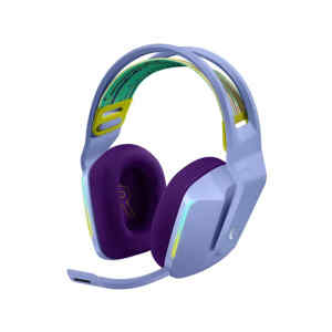 Logitech G733 LIGHTSPEED Wireless RGB Gaming Headset – Auricular – 7.1 canales – tamaño completo – 2,4 GHz – inalámbrico – lila