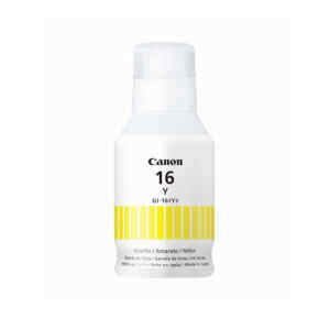 Canon GI 16 Y – 132 ml – amarillo – original – recarga de tinta – para MAXIFY GX6010, GX7010