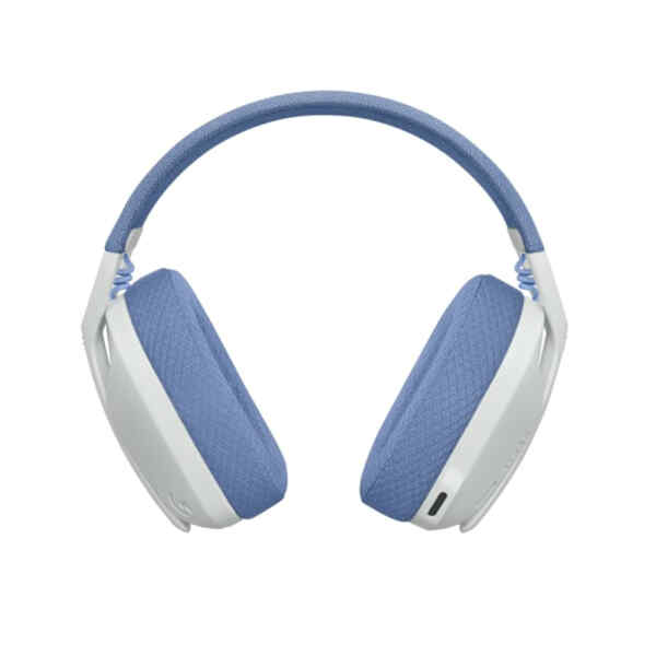 Logitech G435 LIGHTSPEED Wireless Gaming Headset – Auricular – tamaño completo – Bluetooth / LIGHTSPEED – inalámbrico – blanco