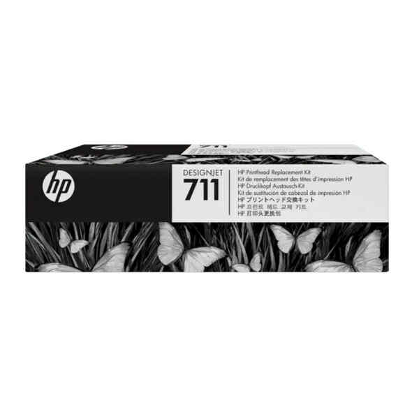 HP 711 – Negro, amarillo, cián, magenta – cabezal de impresión – para DesignJet T120 ePrinter, T520 ePrinter