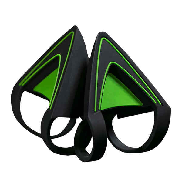 Razer – Orejas de gato para audifonos verde – RC21-01140200-W3M1