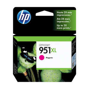 HP 951XL – 17 ml – Alto rendimiento – magenta – original – cartucho de tinta – para Officejet Pro 251, 276, 8100, 8600, 8600 N911, 8610, 8615, 8616, 8620, 8625, 8630, 8640