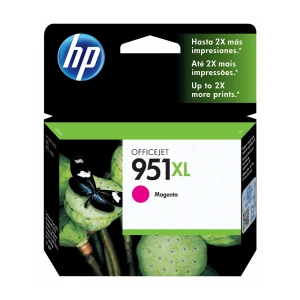 HP 951XL – 17 ml – Alto rendimiento – magenta – original – cartucho de tinta – para Officejet Pro 251, 276, 8100, 8600, 8600 N911, 8610, 8615, 8616, 8620, 8625, 8630, 8640