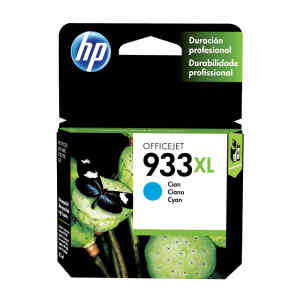 HP 933XL – 8.5 ml – Alto rendimiento – cián – original – cartucho de tinta – para Officejet 6100, 6600 H711a, 6700, 7110, 7510, 7610, 7612