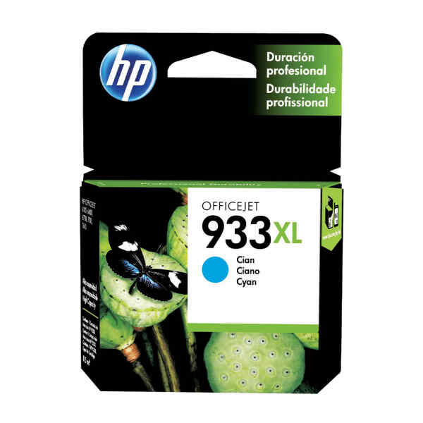 HP 933XL – 8.5 ml – Alto rendimiento – cián – original – cartucho de tinta – para Officejet 6100, 6600 H711a, 6700, 7110, 7510, 7610, 7612