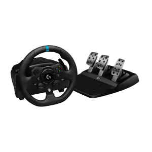 Logitech G923 – Juego de volante y pedales – cableado – para PC, Microsoft Xbox One, Microsoft Xbox Series S, Microsoft Xbox Series X Logitech G923 – Juego de volante y pedales – cableado – para PC, Microsoft Xbox One, Microsoft Xbox Series S, Microsoft Xbox Series X