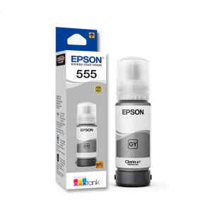 Epson T555 – Gris foto – original – recarga de tinta – para EcoTank L8160, L8180