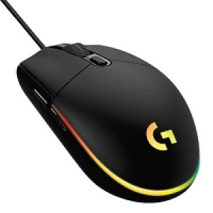 Logitech – Ratón – USB – Cableado – Negro