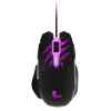 Mouse para Gaming Xtech XTM-610 Lethal Haze – Resolución ajustable de hasta 3200 ppp – Luces LED de 4 colores – Cable sin enredos – para juegos 3D de 6 botones – Sensor: Óptico – Botones: 6 – Iluminado: Sí – Longitud del cable: 5,2 pies, trenzado