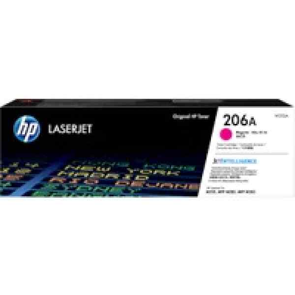HP 206A – Magenta – original – LaserJet – cartucho de tóner (W2113A) – para Color LaserJet Pro M255dw, M255nw, MFP M282nw, MFP M283cdw, MFP M283fdn, MFP M283fdw