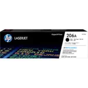 HP 206A – Negro – original – LaserJet – cartucho de tóner (W2110A) – para Color LaserJet Pro M255dw, M255nw, MFP M282nw, MFP M283cdw, MFP M283fdn, MFP M283fdw