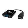 Xtech – Video adapter – 19 pin HDMI Type A – VGA – Black – XTC-363