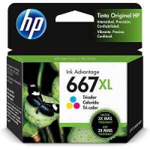 HP – 667XL – Ink cartridge – Tricolor – 3YM80AL
