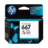 HP – 667 – Ink cartridge – Tricolor – 3YM78AL