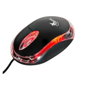 Xtech – Mouse – Wired – USB – Black – 3D optical