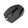 Klip Xtreme KMO-120BK – Ratón – diestro y zurdo – óptico – 3 botones – cableado – USB – negro