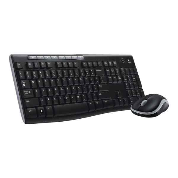 Logitech MK270 Wireless Combo – Juego de teclado y ratón – inalámbrico – 2.4 GHz – inglés