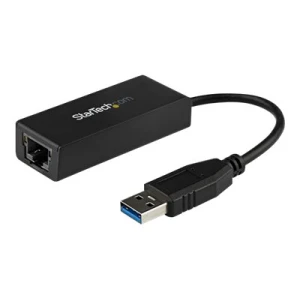 StarTech.com Adaptador Tarjeta de Red Externa NIC USB 3.0 a 1Gbps Gigabit Ethernet 1 Puerto – 1x RJ45 Hembra – 1x USBA – Adaptador de red – USB 3.0 – Gigabit Ethernet – negro