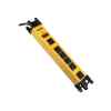 Forza FSP Series FSP-806 – Protector contra sobretensiones – CA 125 V – 1875 vatios – conectores de salida: 6 – 91 cm cable – amarillo