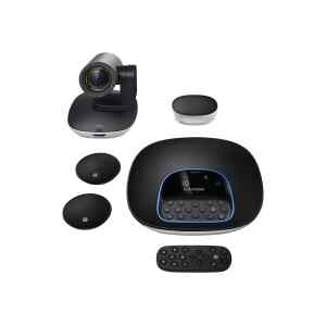 Logitech GROUP – Kit de videoconferencia – con Logitech Expansion Microphones