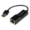 StarTech.com Adaptador USB 2.0 de Red Fast Ethernet 10/100 Mbps – NIC Externo RJ45 – Adaptador de red – USB 2.0 – 10/100 Ethernet – negro