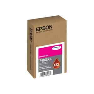 Epson 748XXL – XL – magenta – original – blíster con alarmas de RF/acústica – cartucho de tinta – para WorkForce Pro WF-6090, WF-6590, WF-8090, WF-8090 D3TWC, WF-8590, WF-8590 D3TWFC