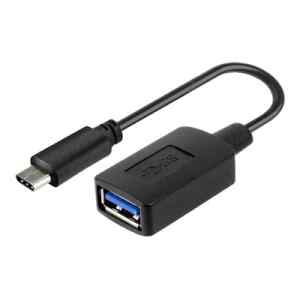 Xtech XTC-515 – Adaptador USB – USB-C (M) reversible a USB Tipo A (H) – USB 3.0 – 11.9 cm – negro