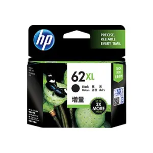 HP 62XL – 12 ml – Alto rendimiento – negro – original – cartucho de tinta – para ENVY 55XX, 56XX, 76XX; Officejet 200, 250, 57XX, 8040