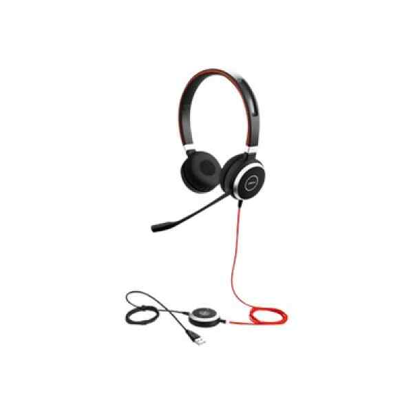 Jabra Evolve 40 MS stereo – Auricular – en oreja – cableado – USB, conector de 3,5 mm – Certificado para Skype Empresarial
