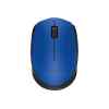 Logitech M170 – Ratón – diestro y zurdo – inalámbrico – 2.4 GHz – receptor inalámbrico USB – azul