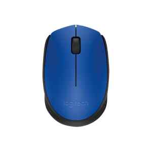 Logitech M170 – Ratón – diestro y zurdo – inalámbrico – 2.4 GHz – receptor inalámbrico USB – azul